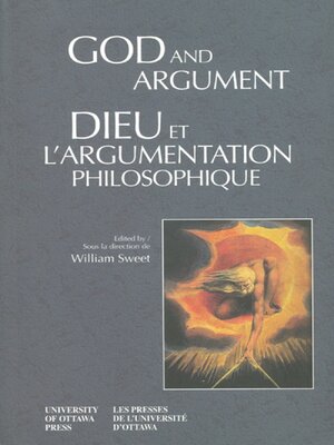 cover image of God and Argument--Dieu et l'argumentation philosophique